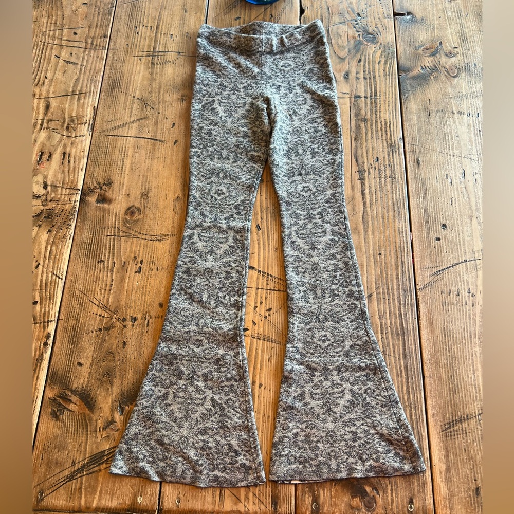 Free People flare sweater pants xs